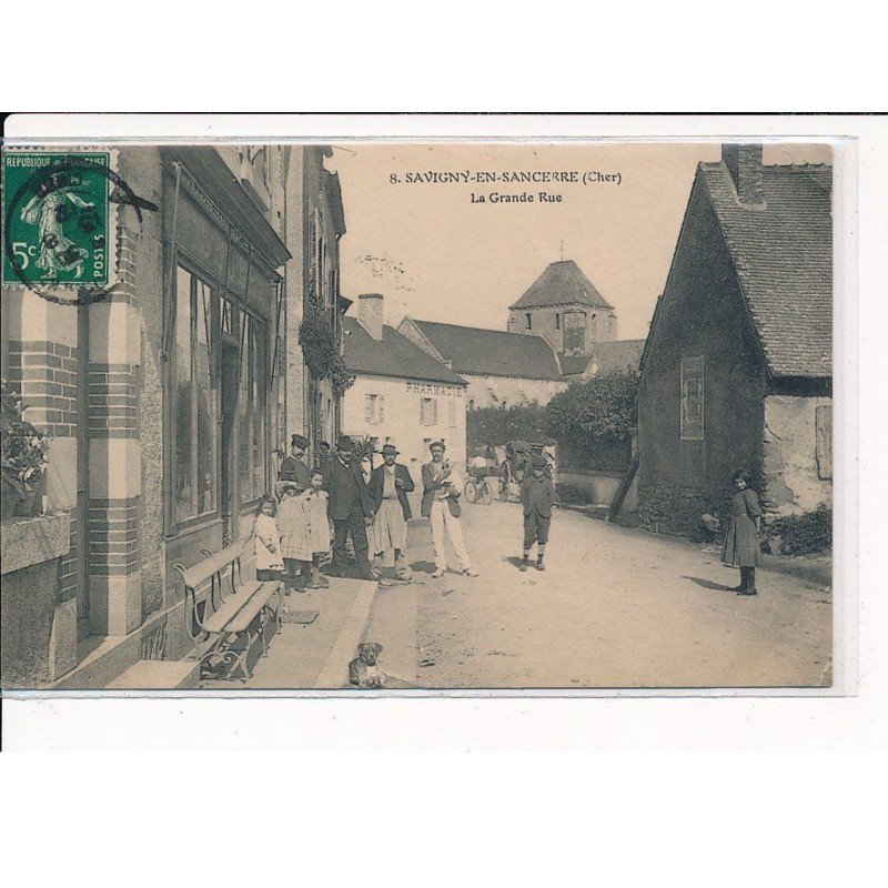SAVIGNY-en-SANCERRE : La Grande Rue - très bon état