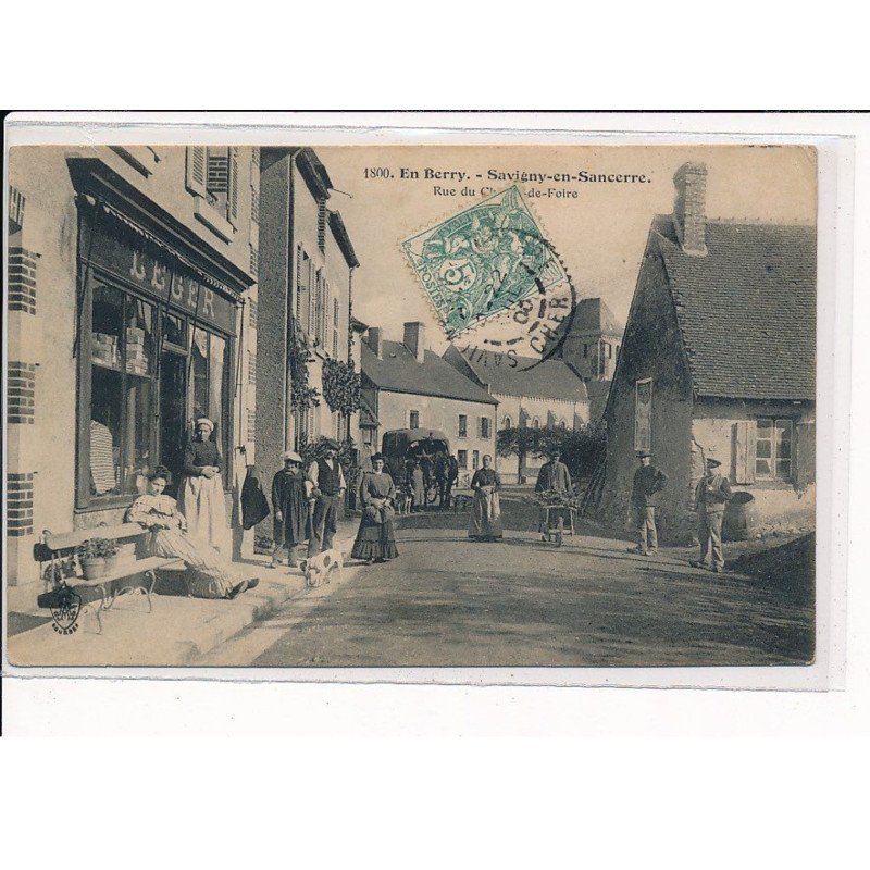 SAVIGNY-en-SANCERRE : Rue du Champ-de-Foire - très bon état