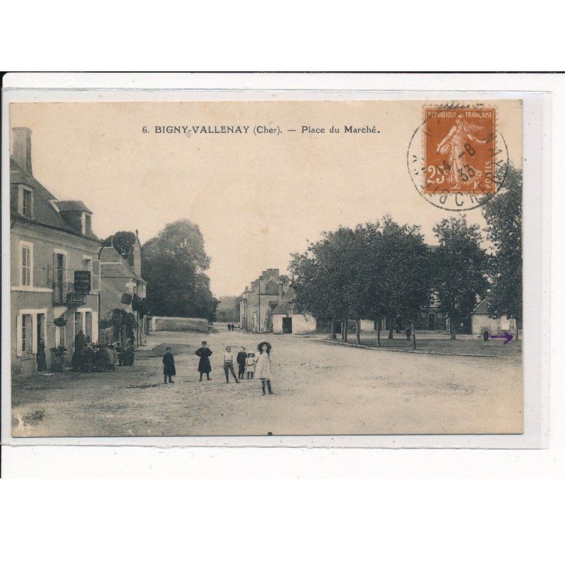 BIGNY-VALLENAY : Place du Marché - très bon état