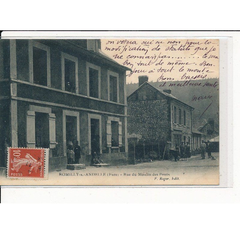 ROMILLY-s-ANDELLE : Rue du Moulin des Ponts - très bon état