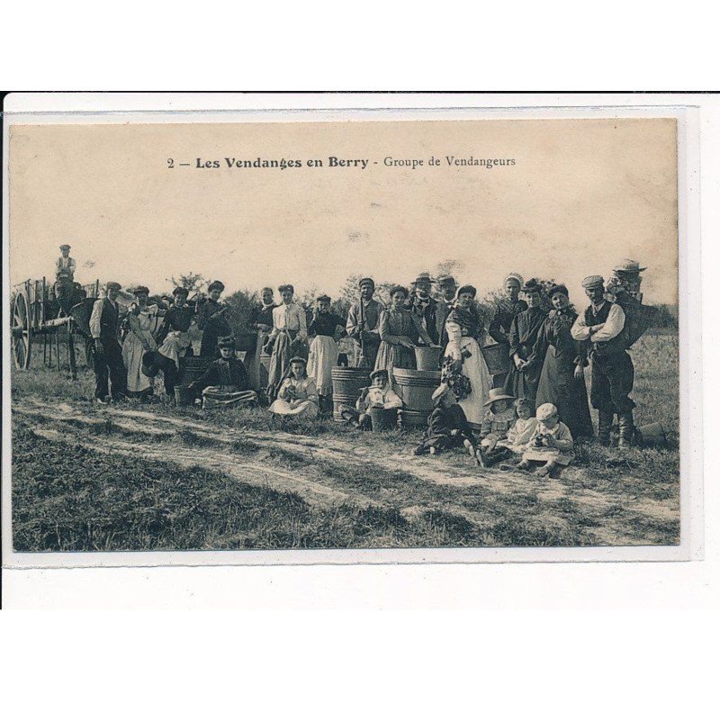 Groupe de Vendangeurs - très bon état