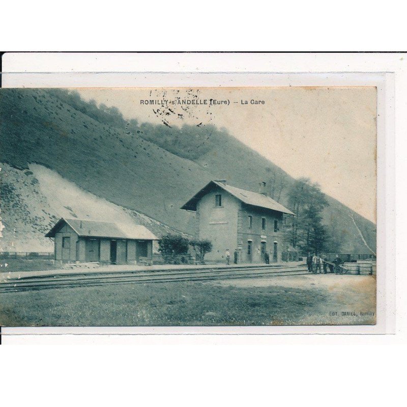 ROMILLY-sur-ANDELLE : La Gare - très bon état