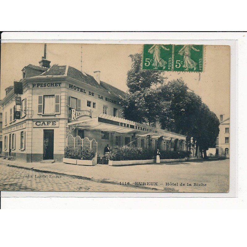 EVREUX : L'Hôtel de la Biche - très bon état