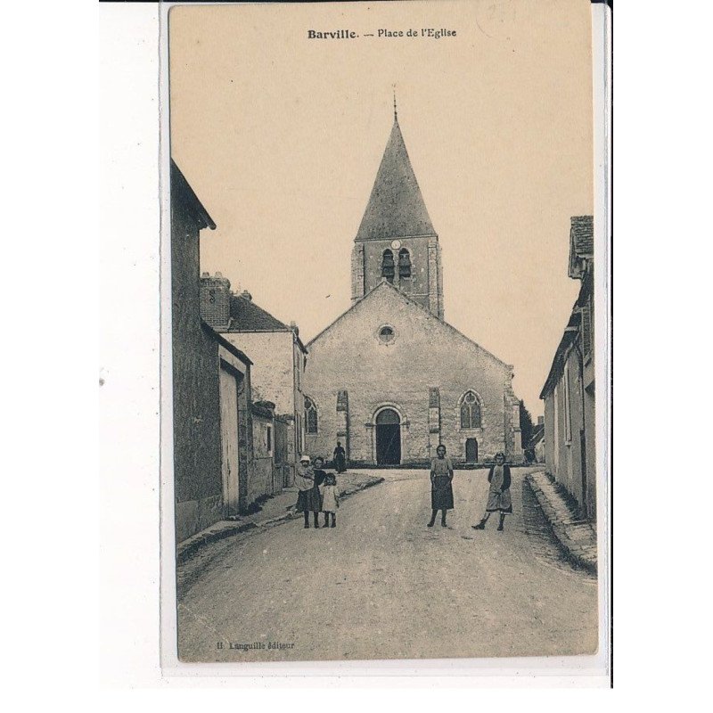 BARVILLE : Place de l'Eglise - très bon état