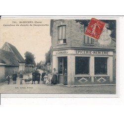 ST-MICHEL : Carrefour du chemin de Sacquenville - très bon état