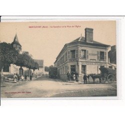 BREUILPONT : Le Carrefour et la Place de l'Eglise - très bon état