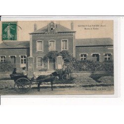 SAUSSAY-la-VACHE : Mairie et Ecoles - très bon état