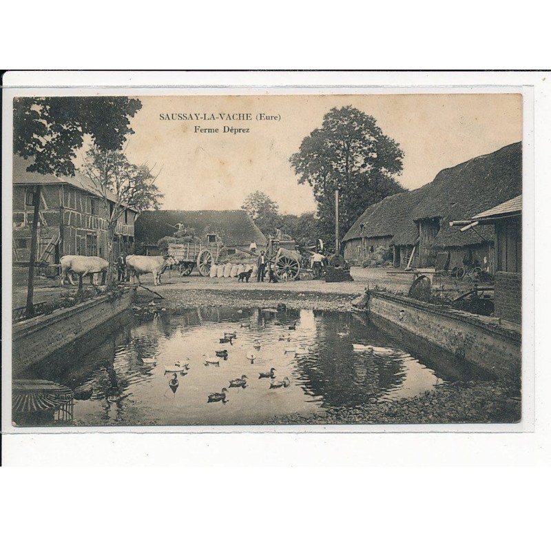 SAUSSAY-la-VACHE : Ferme Déprez - très bon état
