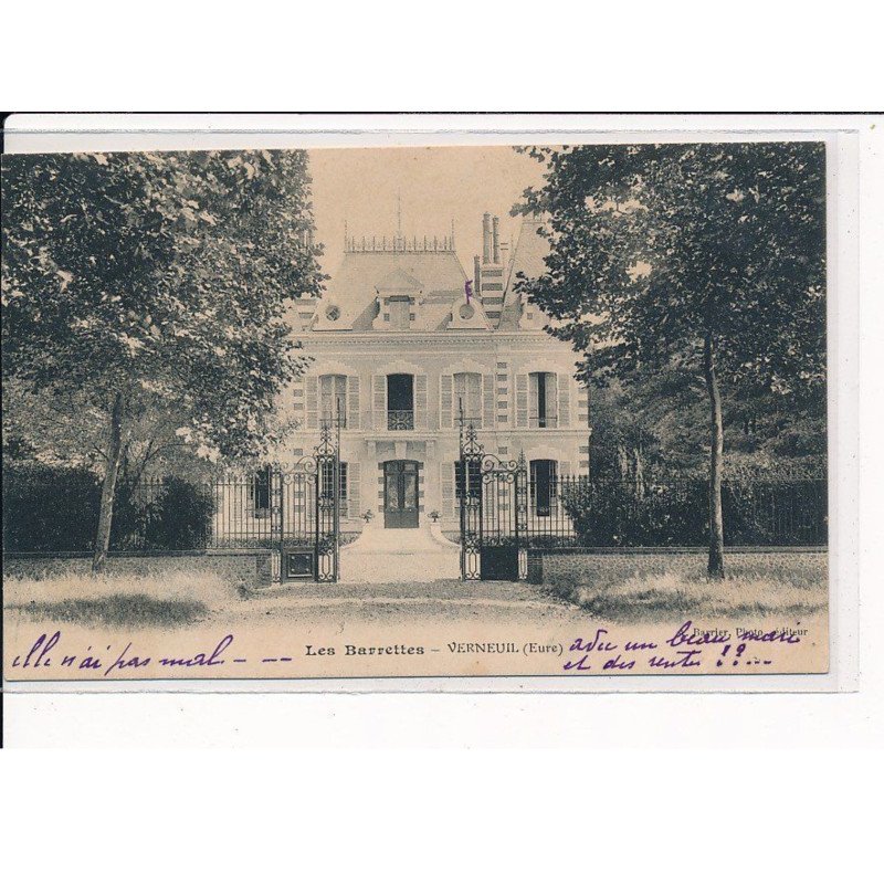 LES BARRETTES : Verneuil - très bon état
