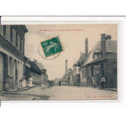 TOURNY : La Poste et la Route de Guitry - très bon état