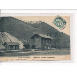 ROMILLY-sur-ANDELLE : La Gare et la Côte des Deux-Amants - très bon état