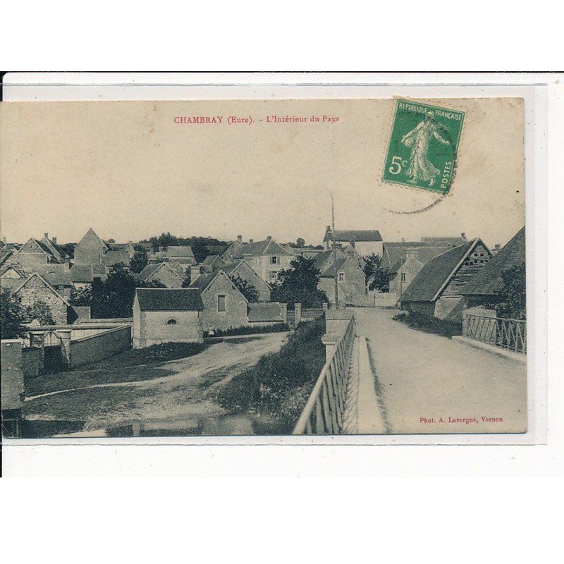 CHAMBRAY : L'Intérieur du Pays - très bon état