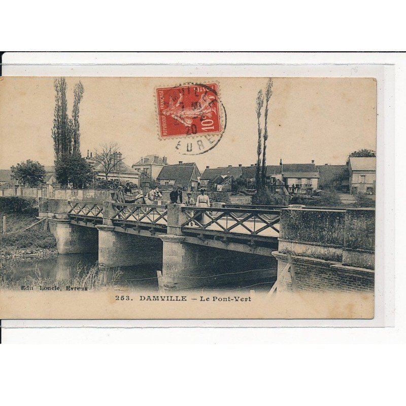 DAMVILLE : Le Pont-Vert - très bon état