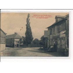 AMFREVILLE-les-CHAMPS : Quartier du Bout-de-Bas, Embranchement de la Route des Andelys - très bon état