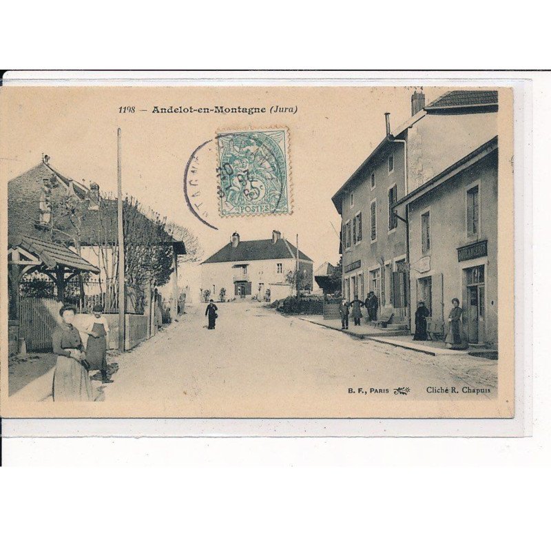 ANDELOT en MONTAGNE : Une rue de la Ville - très bon état
