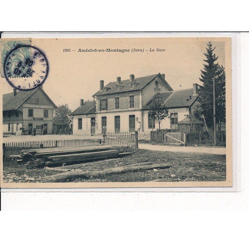 ANDELOT en MONTAGNE : La Gare - très bon état