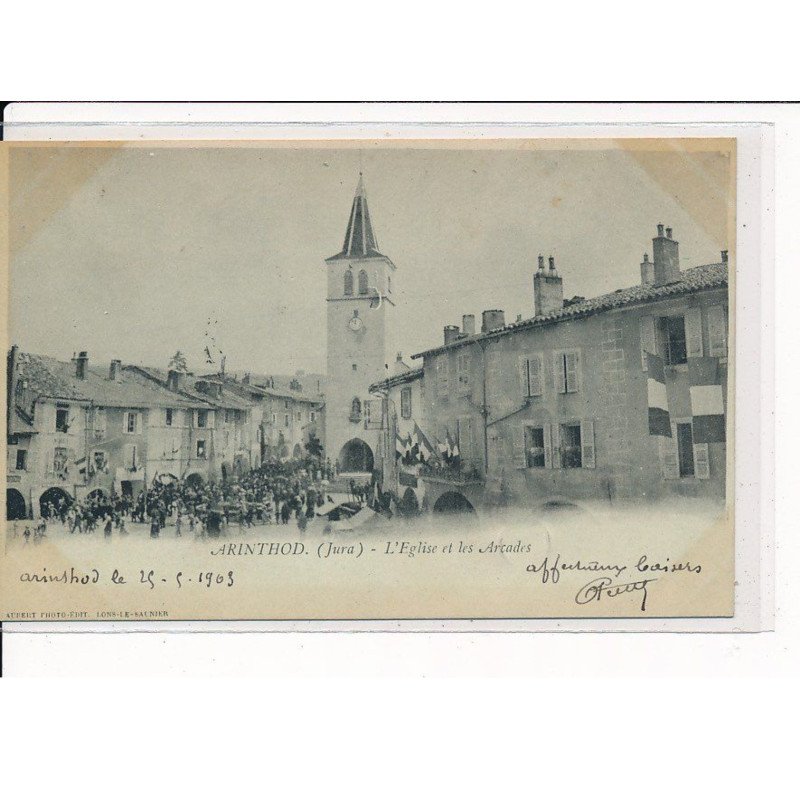 ARINTHOD : L'Eglise et les Arcades - très bon état