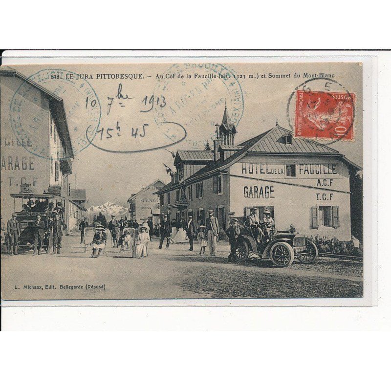 Au Col de la Faucille et Sommet du Mont-Blanc, Hôtel, Garage - très bon état