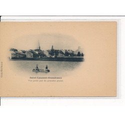 ST-LAURENT-GRANDVAUX : Vue prise par de grandes Pluies - très bon état