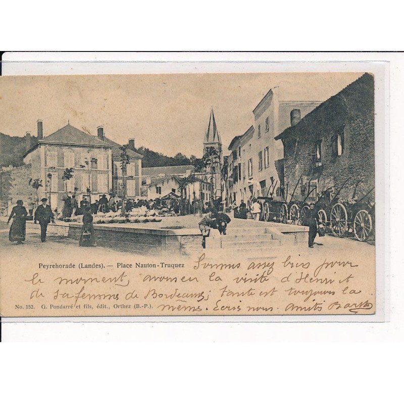 PEYREHORADE : Place Nauton-Truquez - très bon état