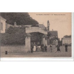 DE TOURS à VOUVRAY : restaurant Bonneau - très bon état
