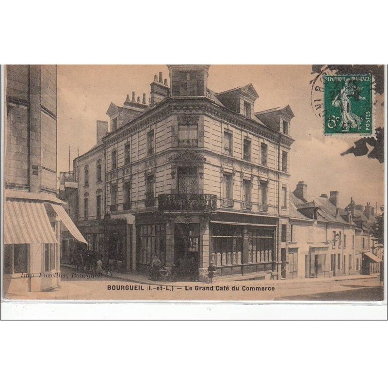 BOURGUEIL : le grand café du commerce - très bon état