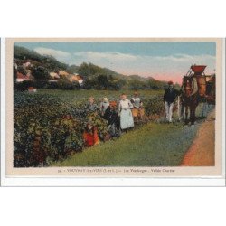 VOUVRAY LES VINS : les vendanges - vallée Chartier - très bon état