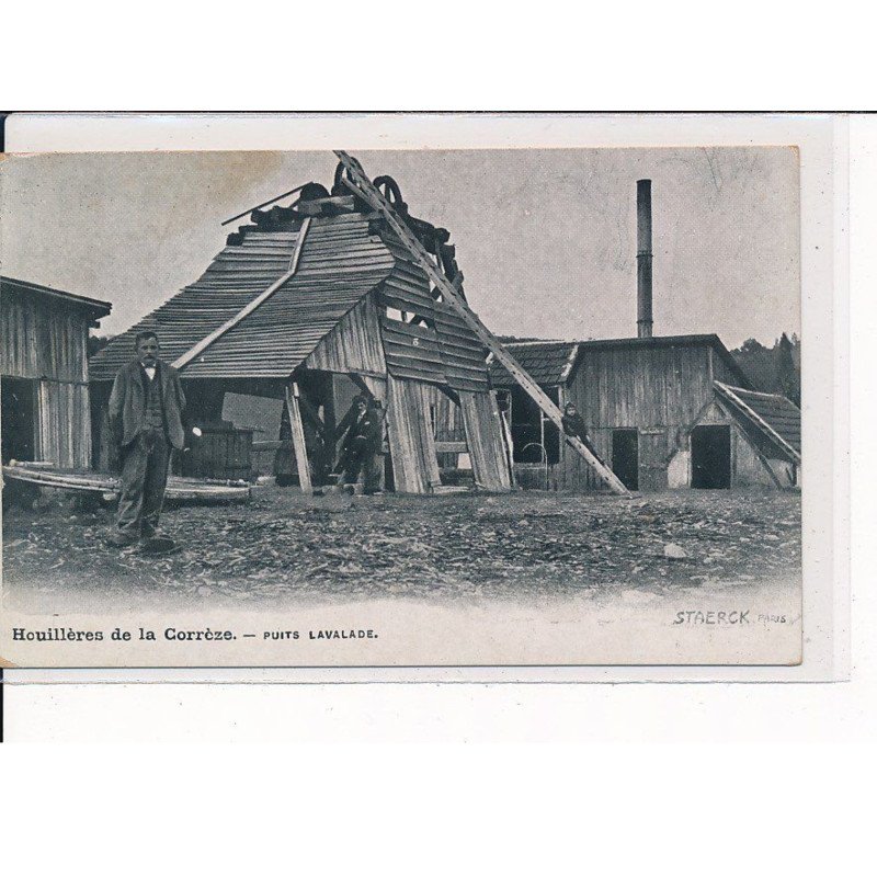 Houillères de la Corrèze, Puits Lavalade - très bon état