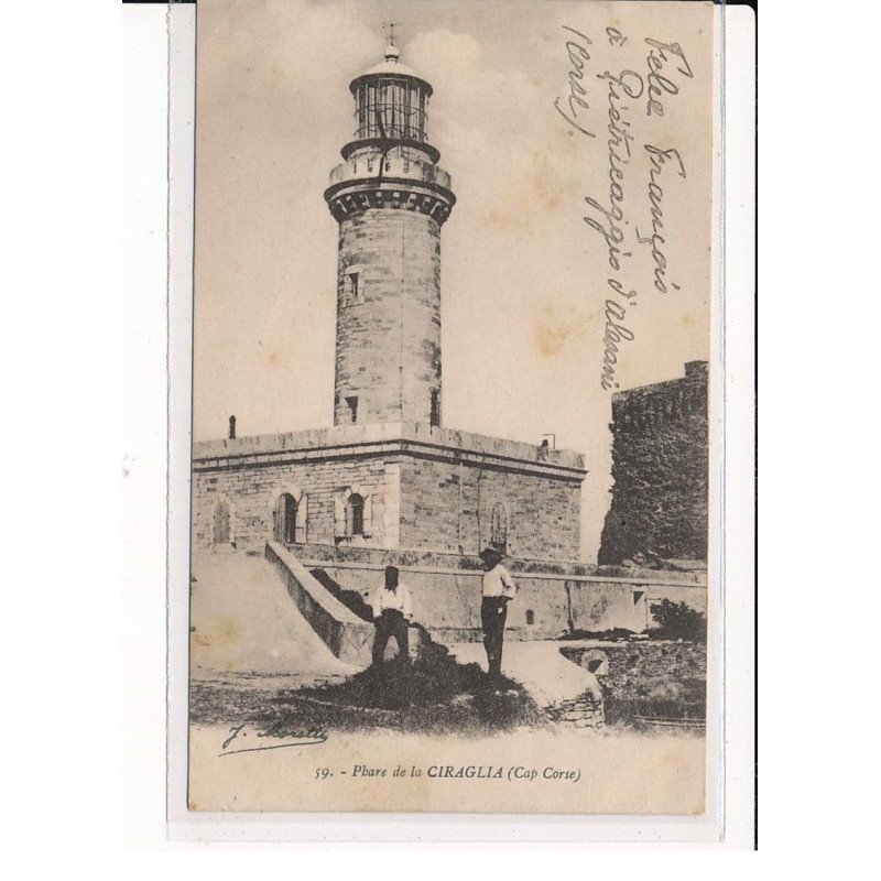 CAP CORSE : Phare de Ciraglia - très bon état