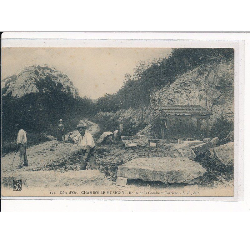 CHAMBOLLE-MUSIGNY : Route de la combe et carrière - très bon état