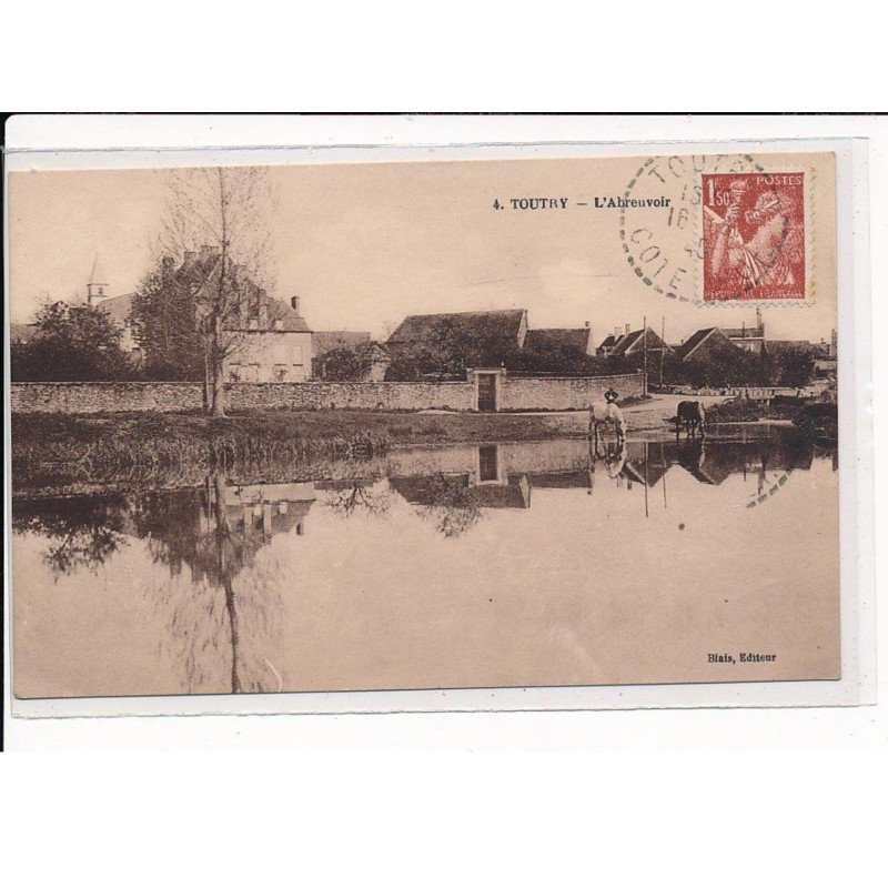 TOUTRY : L'Abreuvoir - très bon état