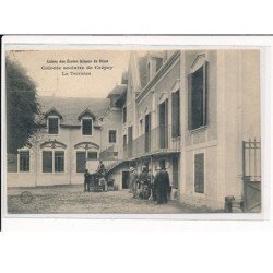 DIJON : Caisse des Ecoles Laïques, colonie scolaire de Crépey, la terrasse - très bon état