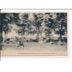 PLOMBIERES-les-DIJON : Le Pâtre au repos - très bon état