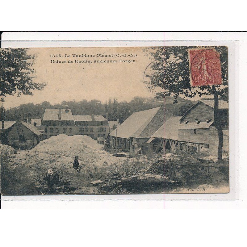 LE VAUBAN PLEMET : Usines de Kaolin, anciennes Forges - très bon état LE VAUBAN PLEMET : Usines de Kaolin, anciennes Forges - très bon état