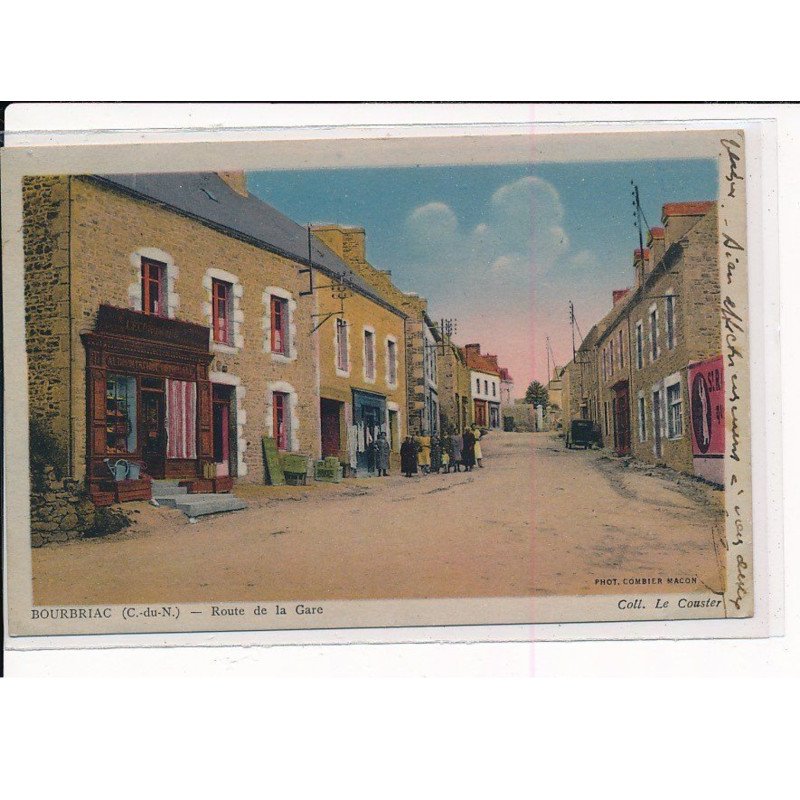 BOURBRIAC : Route de la Gare - très bon état BOURBRIAC : Route de la Gare - très bon état