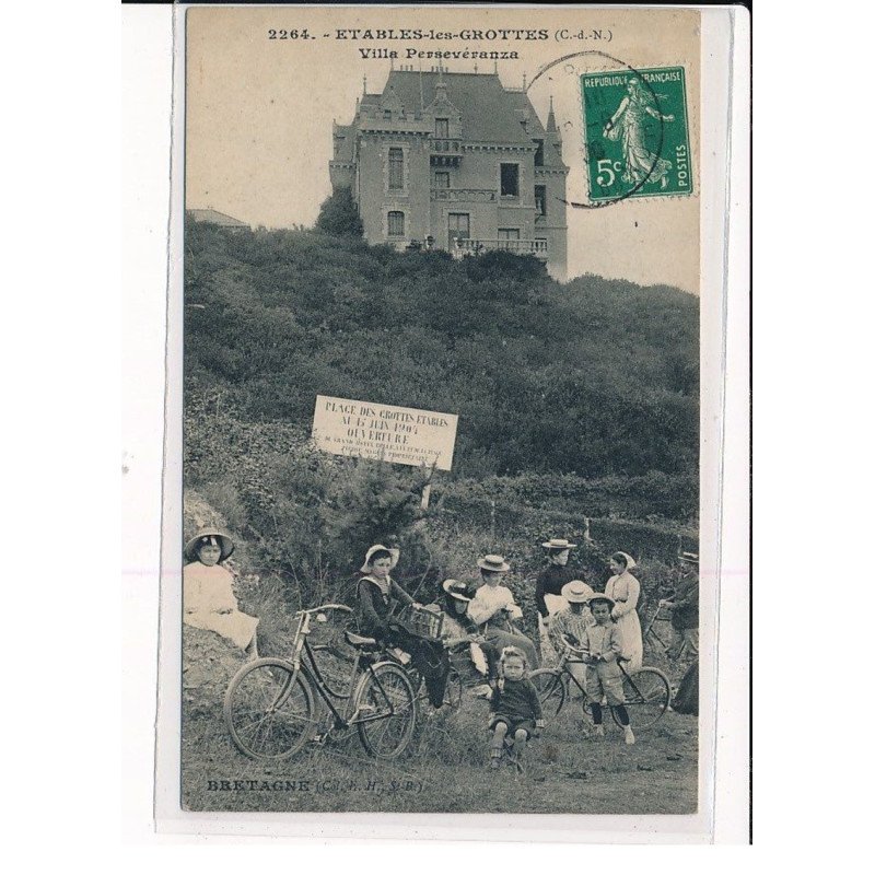 ETABLES-les-GROTTES : Villa Persevéranza - très bon état