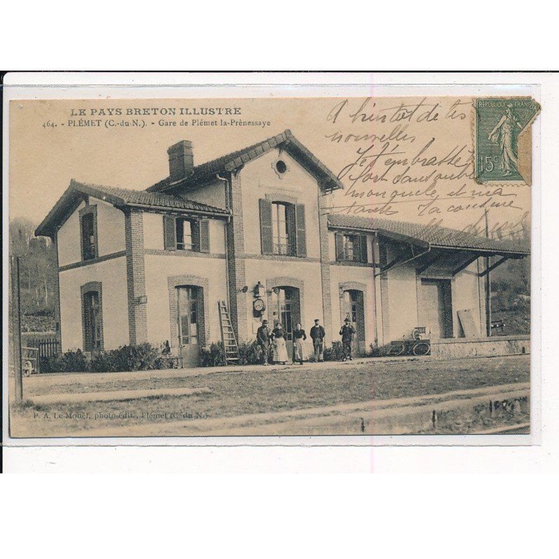 PLEMET : Gare de Plémet-la-Prènessaye - très bon état