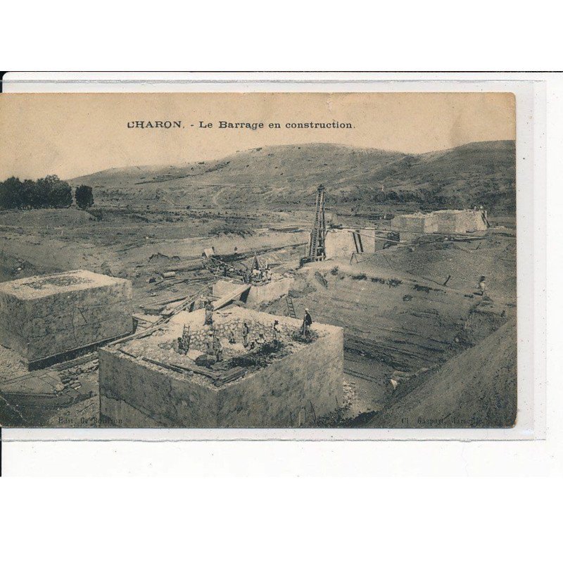 CHARON : Le barrage en Construction - état