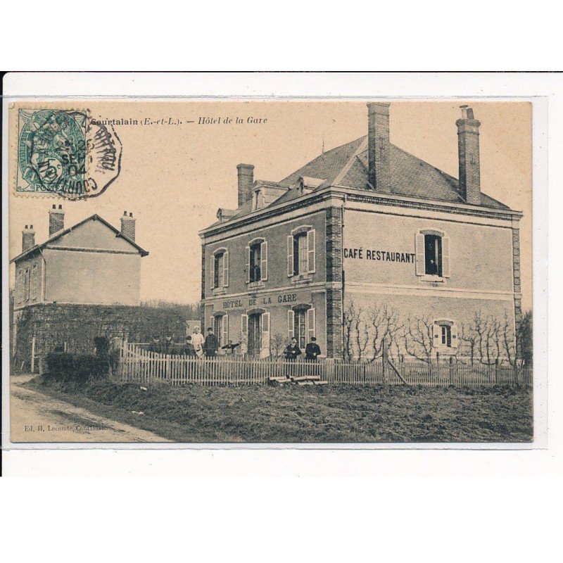 COURTALAIN : Hôtel de la Gare - très bon état