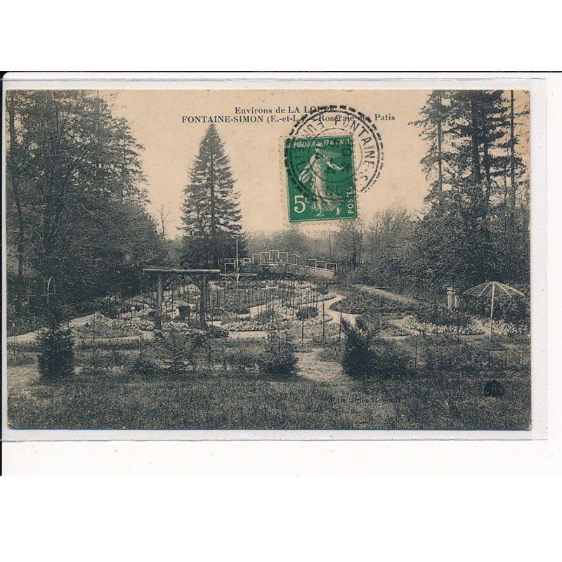 FONTAINE-SIMON : Roseraie des Patis - très bon état