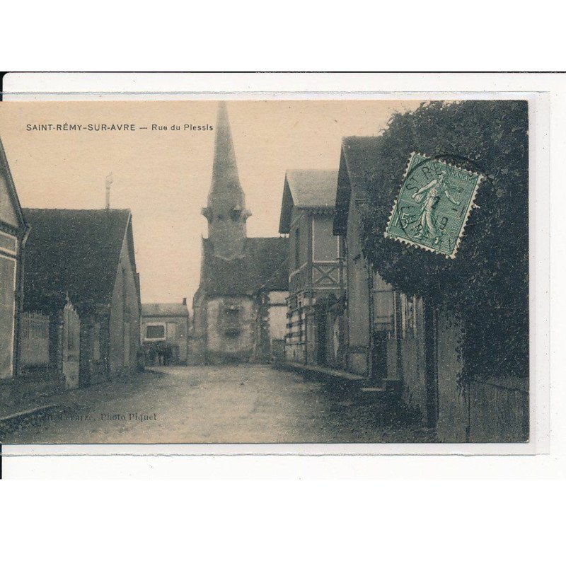 ST-REMY-sur-AVRE : Rue du Plessis - très bon état