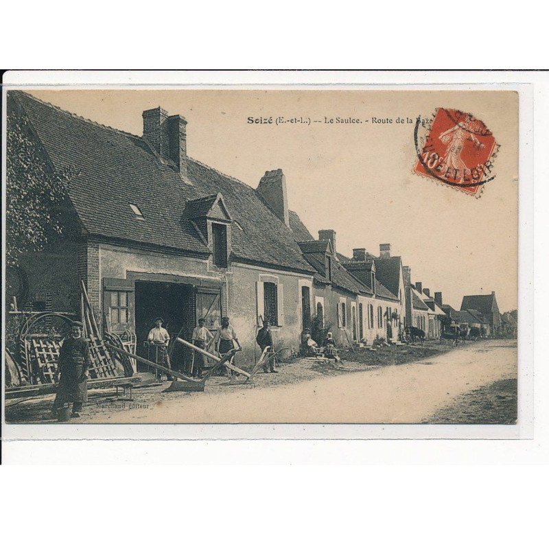 SOIZE : Le Saulce, Route de la Bazoche-Gouet - très bon état