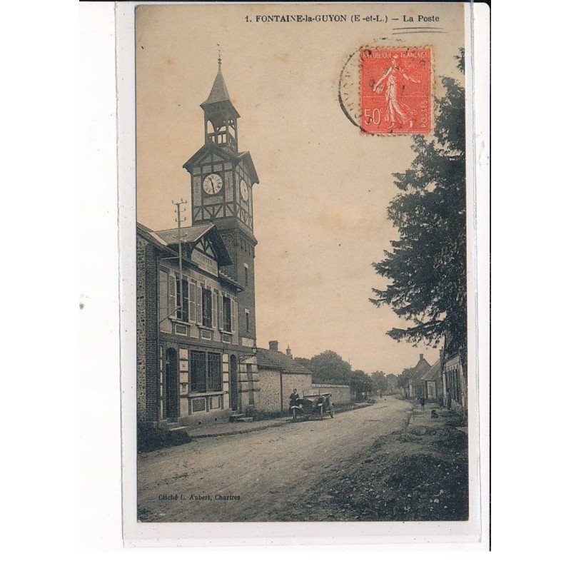 FONTAINE-La-GUYON : La Poste - très bon état