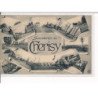 CHERISY : Carte Souvenir, Divers Lieux de la Ville - très bon état