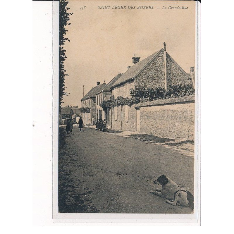 ST-LEGER-des-AUBEES : La Grande Rue - très bon état