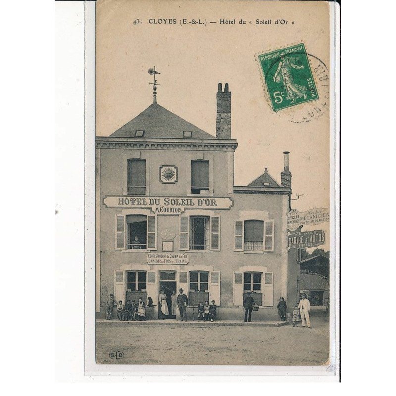 CLOYES : Hôtel du "Soleil d'Or" - très bon état