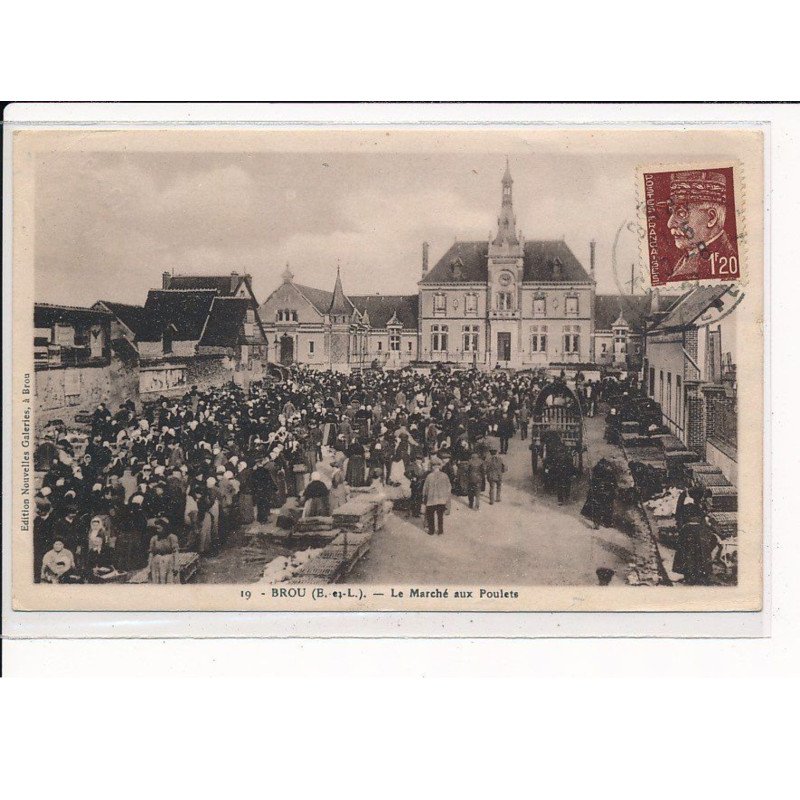 BROU : Le Marché aux Poulets - très bon état