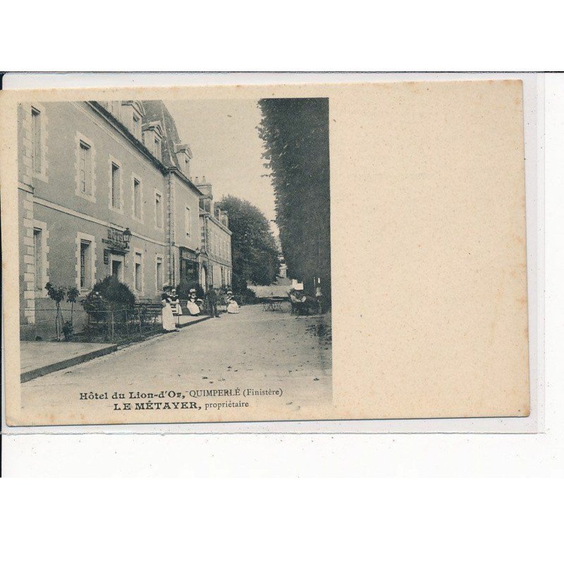 QUIMPERLE : Hôtel du Lion-d'Or Le Métayer, Propriétaire - très bon état