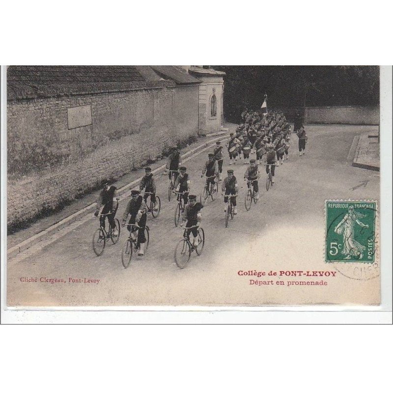 PONT LEVOY : le collège - départ en promenade - état