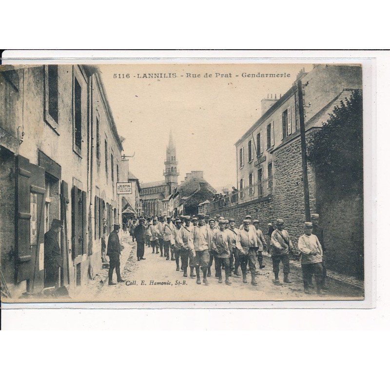 LANNILIS : Rue de Prat, Gendarmerie - très bon état